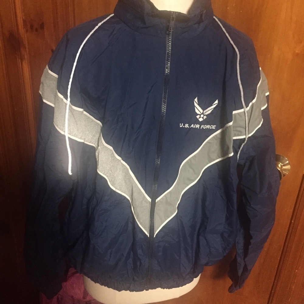 U S Air Force USAF Navy Jacket size medium M